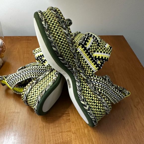 Amambaih Maria Flatform Sandals ny Anthropologie - Picture 7 of 9